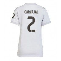 Real Madrid Daniel Carvajal #2 Domáci Ženy futbalový dres 2025-26 Krátky Rukáv